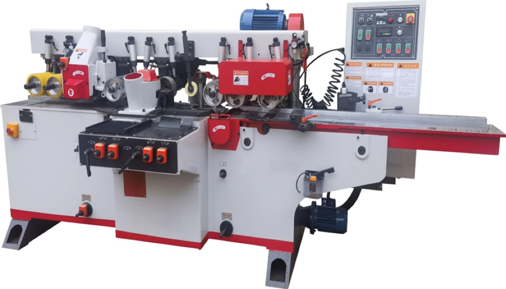 木工四面刨、木方料精密刨削、家具实木四面刨、木地板开槽、相框多轴四面刨