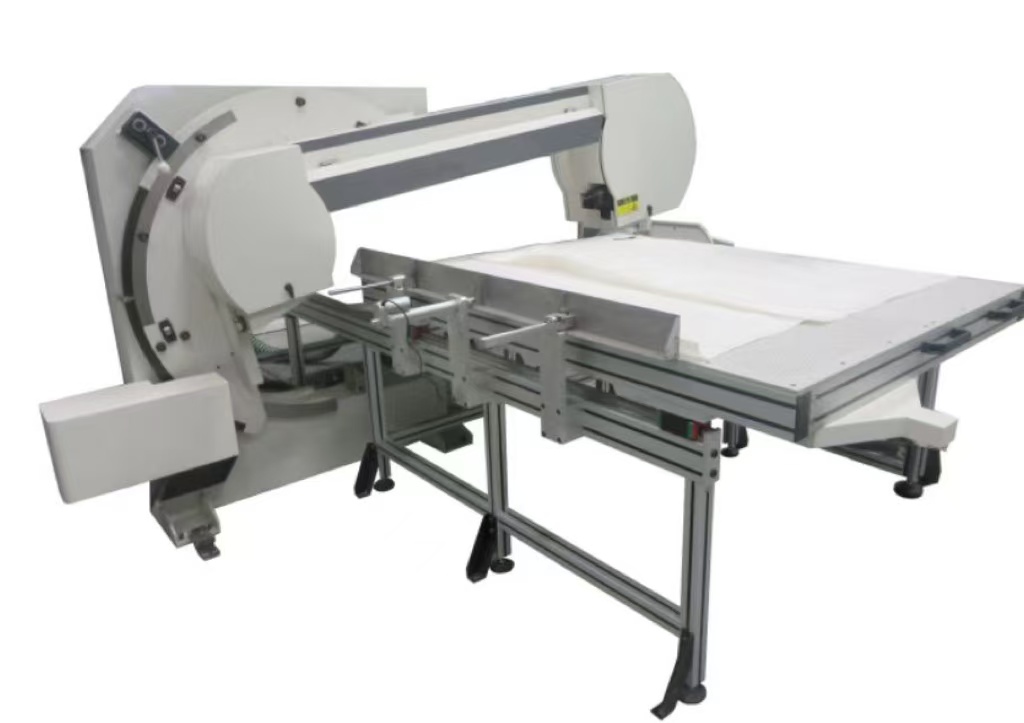 角度锯、自动斜切机、芳纶蜂窝芯角度切割锯、复合材料全自动角度分层锯