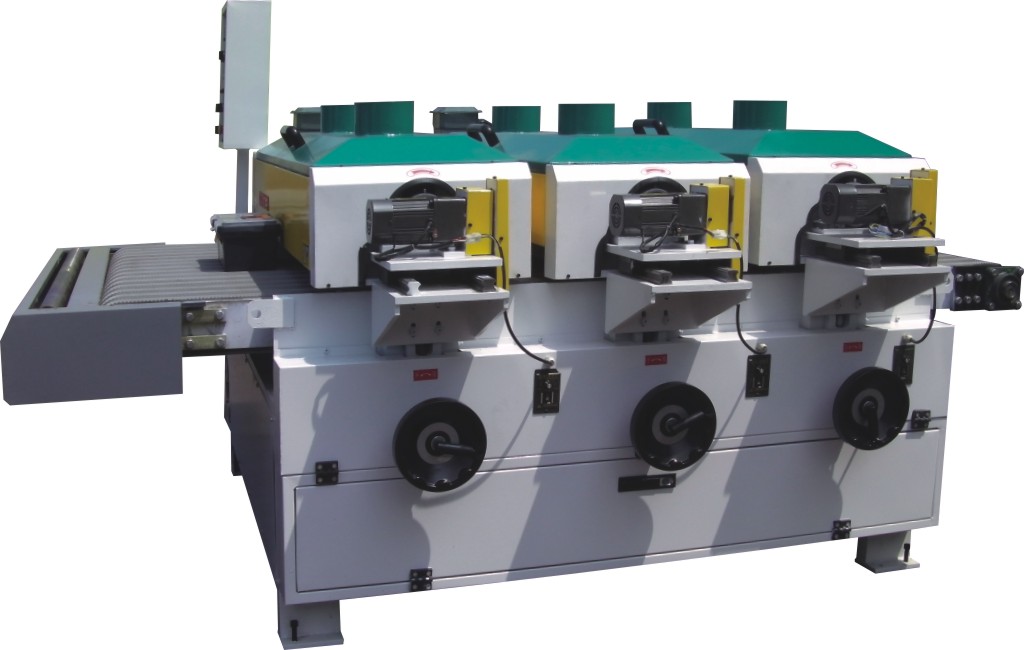 木纹浮雕拉丝机、木塑板地板拉丝机、实木板仿古浮雕纹理加工设备