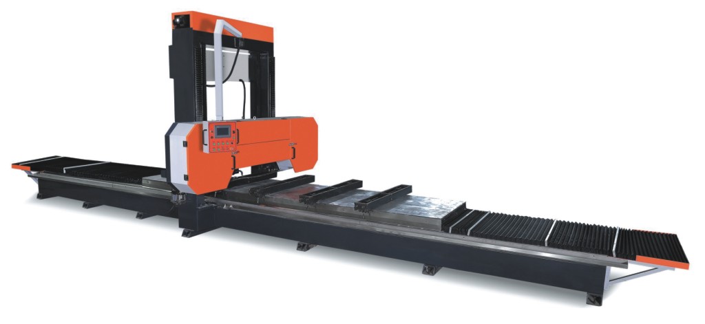 原木开片数控龙门锯 上海容安木工数控开片设备 大型原木专用龙门开片锯